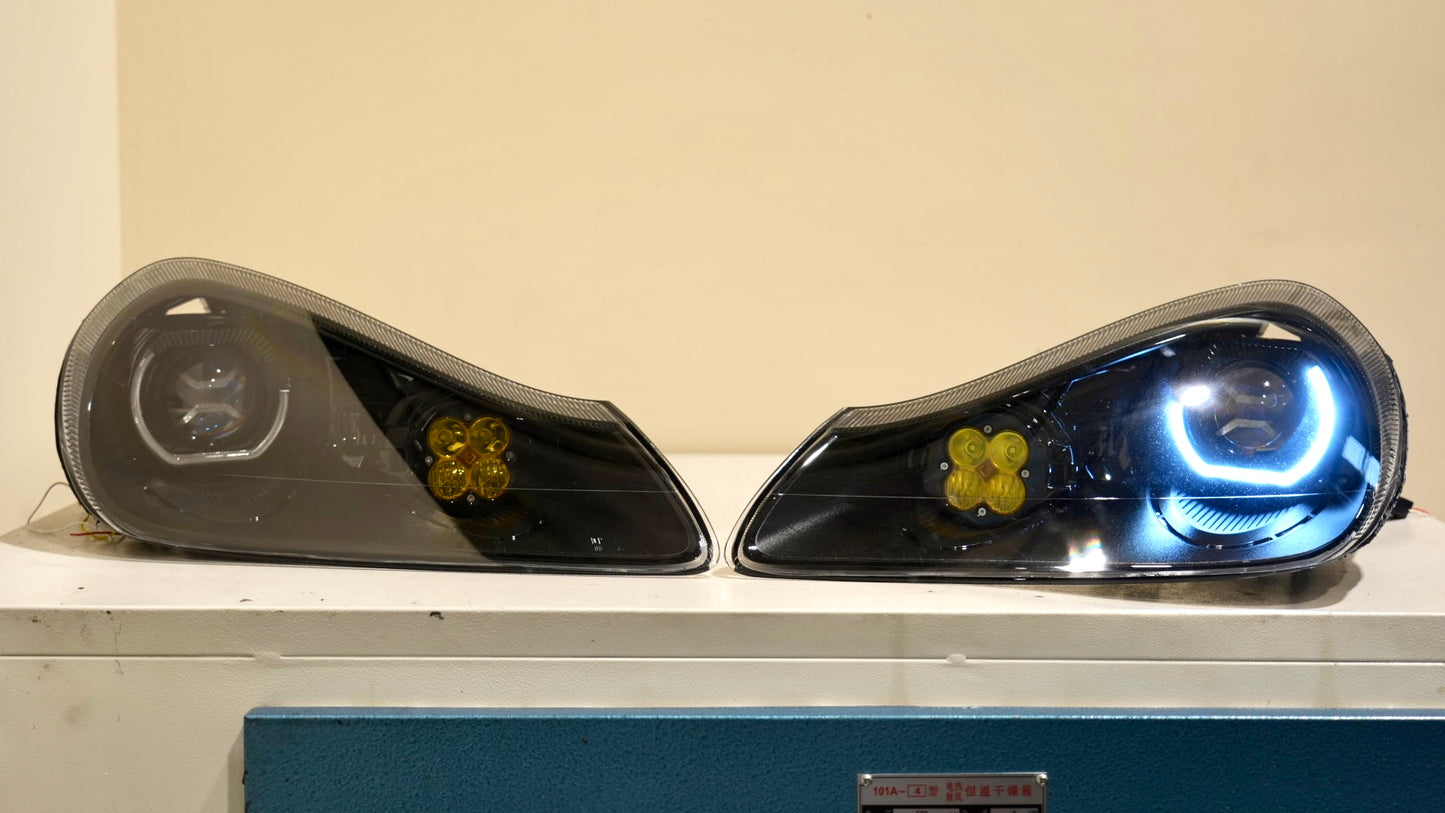 Porsche Cayenne 957 Custom Headlights
