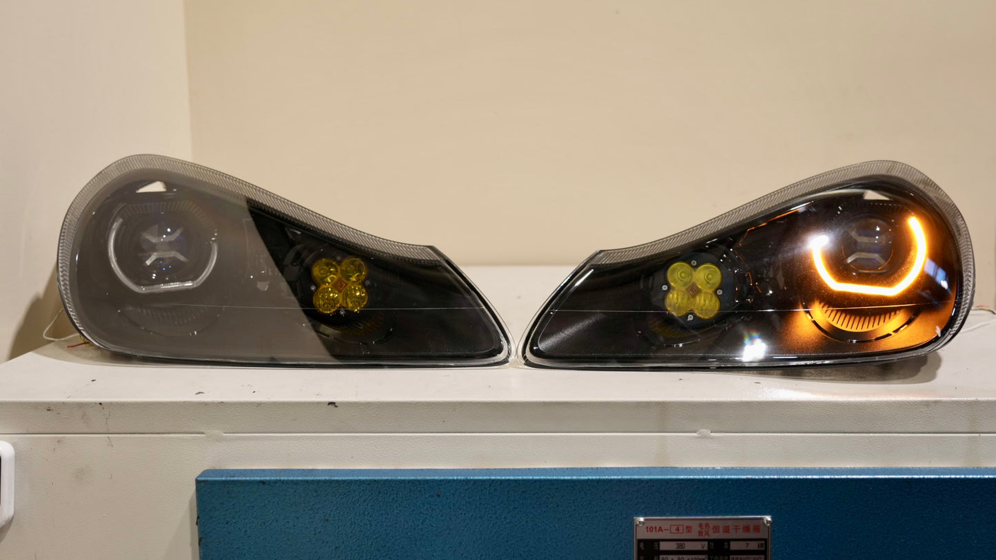 Porsche Cayenne 957 Custom Headlights