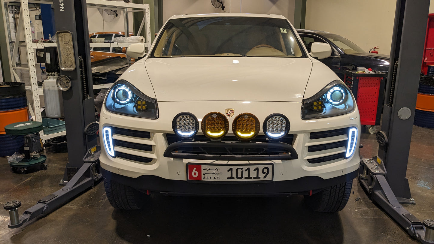 Porsche Cayenne 957 Custom Headlights