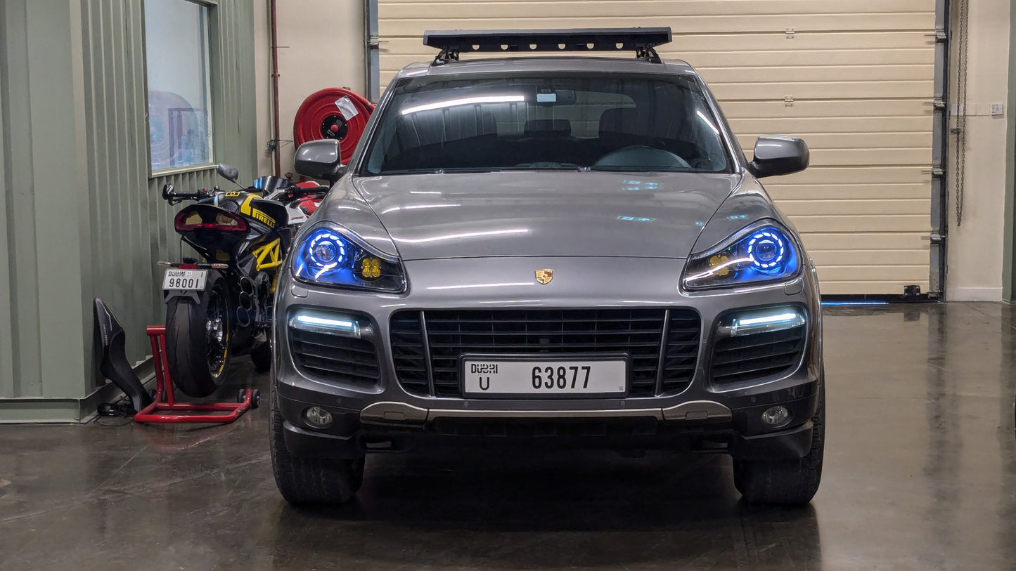 Porsche Cayenne 957 Custom Headlights