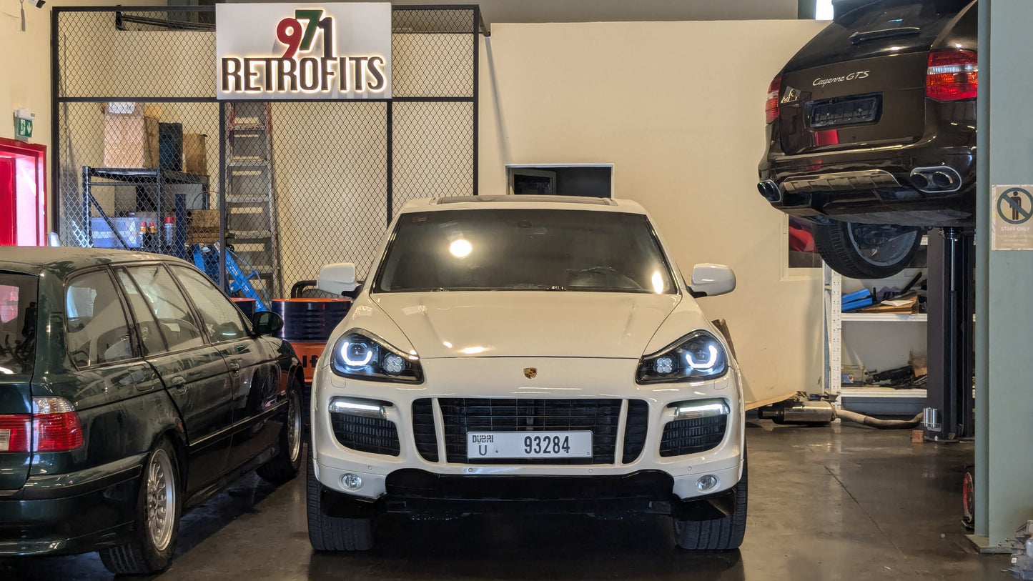 Porsche Cayenne 957 Custom Headlights
