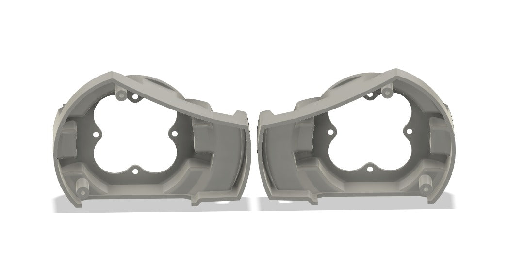 957 Cayenne Headlight Squadron Bezels