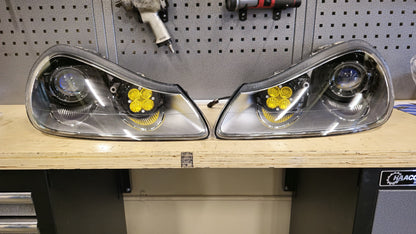 Porsche Cayenne 957 Custom Headlights