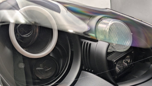 Porsche Cayenne 955 Custom Headlights