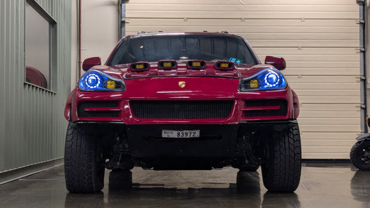 Porsche Cayenne 957 Custom Headlights