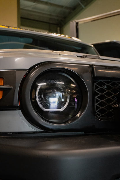 Toyota FJ Cruiser DTM Style Custom Headlights