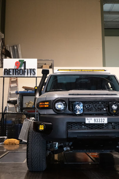 Toyota FJ Cruiser DTM Style Custom Headlights