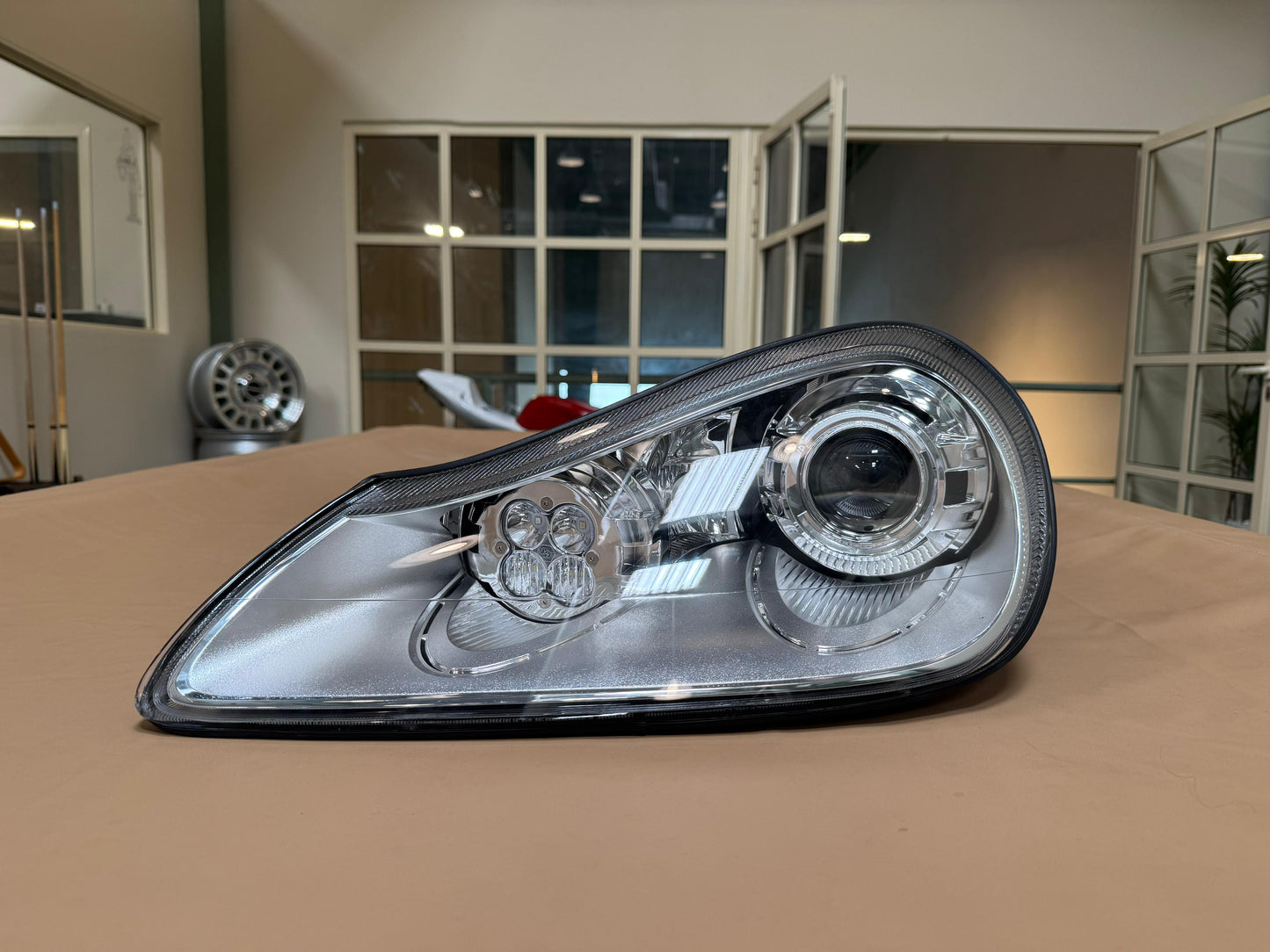 957 Cayenne Headlight Squadron Bezels