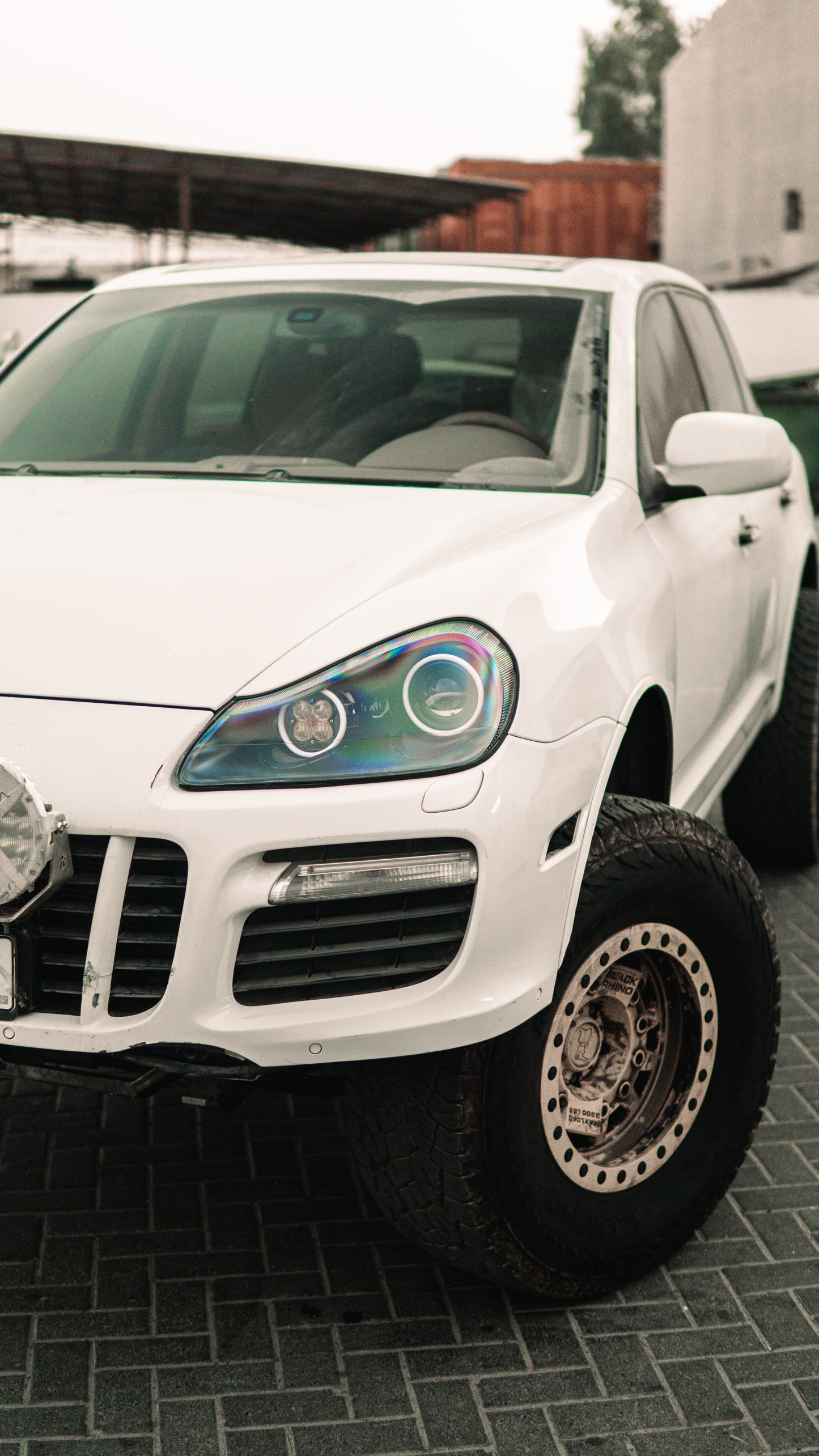 Porsche Cayenne 957 Custom Headlights